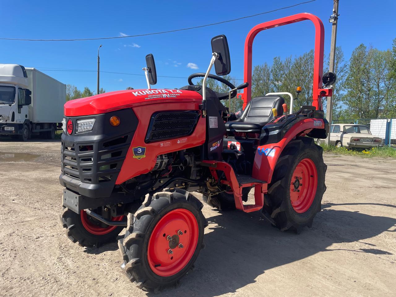 Минитрактор Кентавр Kubota Т-4K 6/2