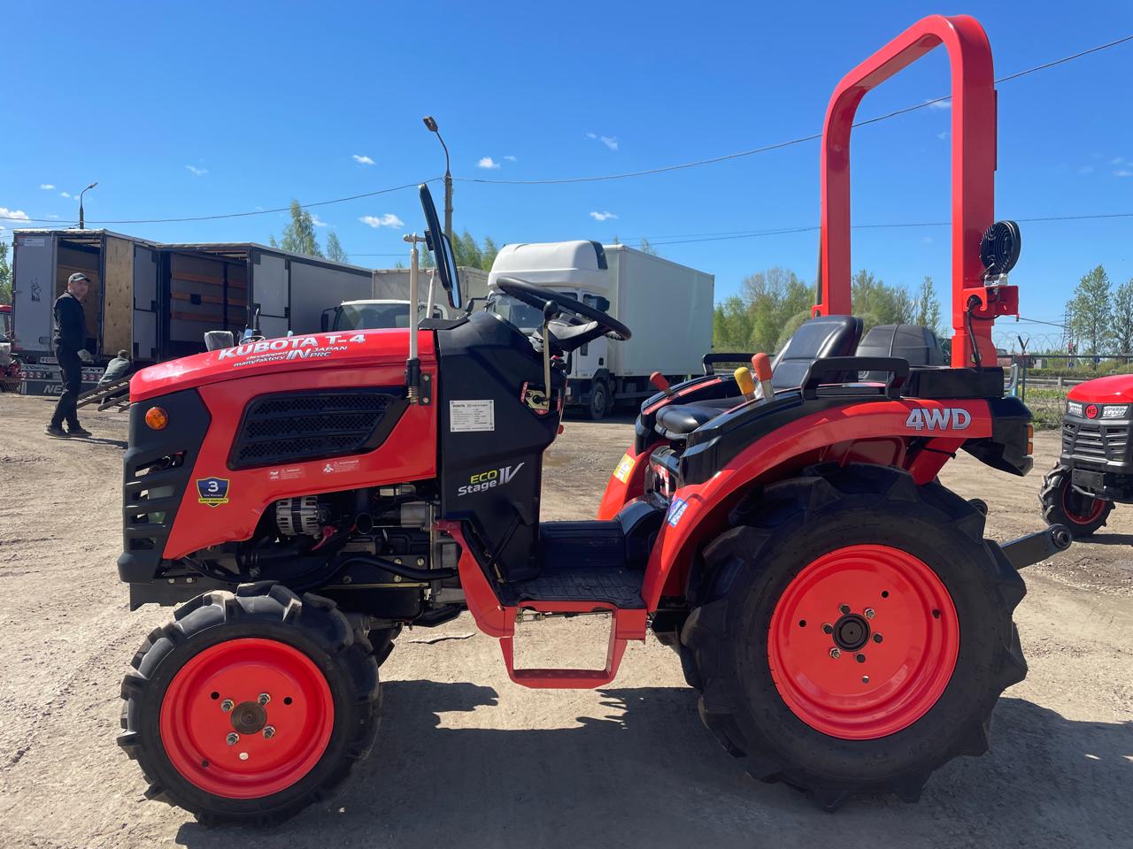 Минитрактор Кентавр Kubota Т-4K 6/2