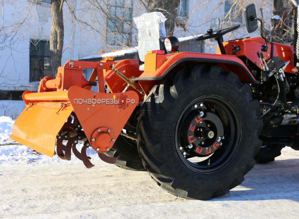 Почвофреза 1GQN-120 УРАЛЕЦ боковой редуктор захват 1.1м